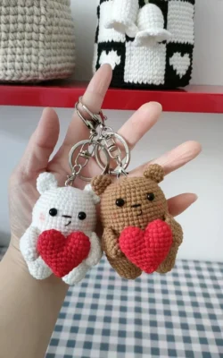 Móc Khóa Len